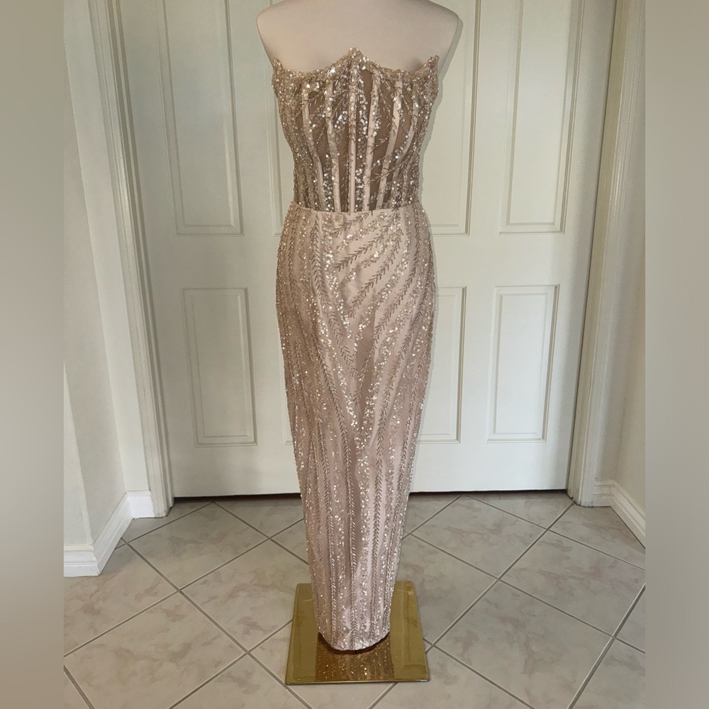 Walter Mendez Evening Gown